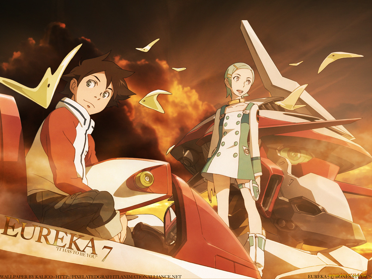 , eureka, seven